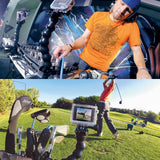 Jaws Flex Clamp Mount For Gopro Hero 12 - Action Sports Camera-1922443402927017986