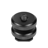 Reinforced Hot Shoe Adapter For Dslr & Action Cameras-1915198393387454465