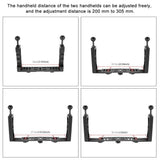 Adjustable Dual Handheld Lamp Arm For Action Cameras-1915198435955445763