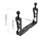 Upgraded Dual Handheld Diving Arm For Underwater Photography-1915197917174566914