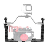 Upgraded Dual Handheld Diving Arm For Underwater Photography-1915197917174566912