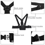 Universal Body Mount Belt For Action Cameras With J Hook And Long Screw-1915197484465000452
