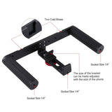 Smartphone Video Rig For Vlogging And Filmmaking - Stabilizer For Iphone Galaxy Huawei Xiaomi Htc Lg Google And More-1915197292261019651