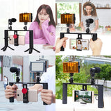 Smartphone Video Rig For Vlogging And Filmmaking - Stabilizer For Iphone Galaxy Huawei Xiaomi Htc Lg Google And More-1915197292261019654