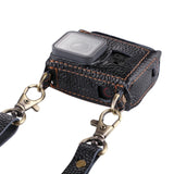 Genuine Leather Housing Case For Gopro Hero7 / 6 / 5 With Neck Strap And 52Mm Uv Lens-1915196761585094659