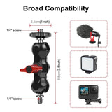 Versatile Magic Arm Clamp For Mounting - Red-1915196593099902977