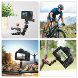 Versatile Magic Arm Clamp For Mounting - Red-1915196593099902981