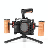 Sony A7 Camera Cage Stabilizer Rig - Metal Black-1915196761291493382