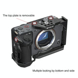 Sony Ilme-Fx30 / Fx3 Camera Cage With Nota Slider - Metal Stabilizer Rig Black-1915196697223499782