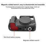 Metal Camera Cage For Canon Eos-Rp Stabilizer Rig - Black-1922443418399805443