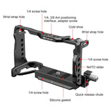 Metal Camera Cage Stabilizer For Sony A6700 - Black-1915196731012812803