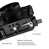 Metal Camera Cage Stabilizer For Sony A6700 - Black-1915196731012812804