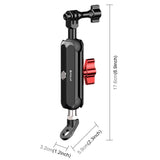 Adjustable Cnc Metal Motorcycle Rearview Arm Mount-1915198391890087940