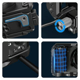 Sony A7Cm2 / 7C Ii / 7Cr Metal Camera Cage Stabilizer - Black-1915196793063346181