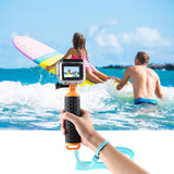 Buoyant Floating Handle Grip For Gopro And Action Cameras With Strap-1915196643607711750