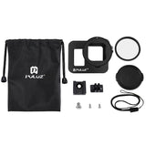 Aluminum Alloy Protective Cage With Insurance Frame And 52Mm Uv Lens For Gopro Hero8-1915196490440118279