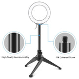 Adjustable Desktop Tripod Selfie Stick Holder - Compact-1915197268408012803