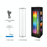 17Cm Handheld Rgb Magnetic Led Fill Light Stick - Full Colour-1915197300792233986