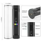 17Cm Handheld Rgb Magnetic Led Fill Light Stick - Full Colour-1915197300792233987