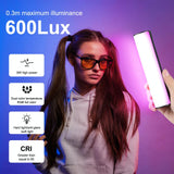 17Cm Handheld Rgb Magnetic Led Fill Light Stick - Full Colour-1915197300792233992