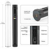 30Cm Handheld Rgb Magnetic Led Fill Light Stick - Full Colour-1915197063616925699