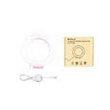 Usb Led Ring Light For Vlogging And Photography - 4.7 Inch White Light Pink-1915196536942366727