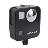 Aluminum Alloy Protective Cage For Gopro Fusion With Mount And Lens Caps-1915196718782222336
