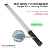 Adjustable Led Fill Light With Remote - Rgb Colour Handheld-1915196679901024263
