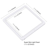 20Cm Led Light Pad For Photo Studio Box - Shadowless-1915197486755090433