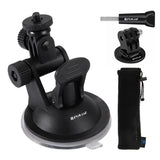 Universal Suction Cup Mount For Action Cameras With Tripod Adapter And Storage Bag-1915198049622298624