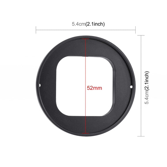 Gopro Compatible 52Mm Uv Filter With Adapter Ring-1915197295599685633