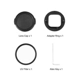 Gopro Compatible 52Mm Uv Filter With Adapter Ring-1915197295599685637