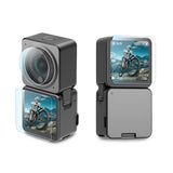 9H Tempered Glass Film For Dji Action 2 - 3-In-1 Lens With Front And Back Lcd Display-1915197303824715776