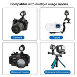 1000Lm Diving Light For Gopro Hero - 40M Underwater Photography Fill Light-1915196722892640261