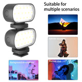 Portable Live Video Led Light For Beauty Photography And Selfies - Black-1915196756451266564