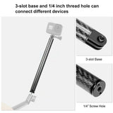 Lightweight Selfie Stick For Action Cameras - Aluminum / Carbon Fiber-1915197827018002435