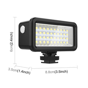 40M Waterproof Diving Fill Light For Camera And Studio - 40 Leds-1922443417154097153
