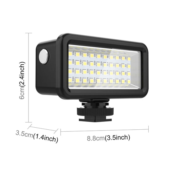 40M Waterproof Diving Fill Light For Camera And Studio - 40 Leds-1922443417154097153
