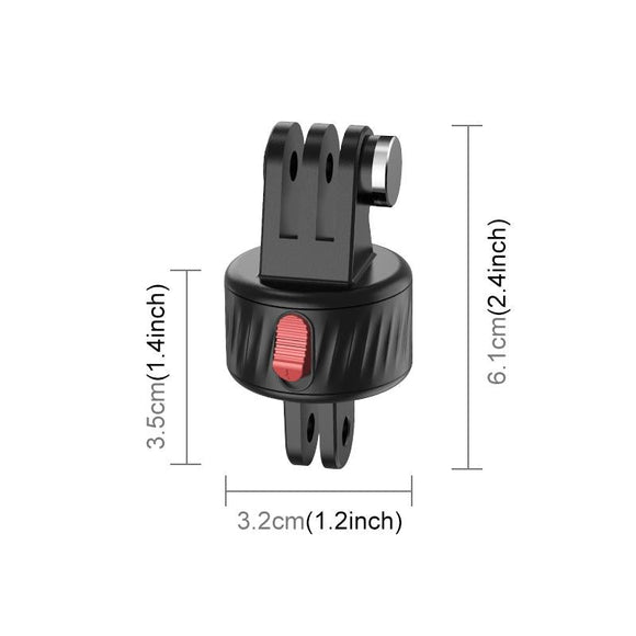 Magnetic Base Action Camera Adapter For Gopro And Action Cameras-1915196775845728257