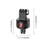 Magnetic Base Action Camera Adapter For Gopro And Action Cameras-1915196775845728257