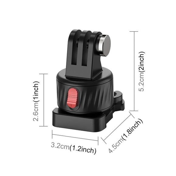 Universal Action Camera Mount Adapter - Compact And Versatile-1915196791360458753