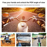 Motorcycle Helmet Chin Mount For Bending Action Camera-1915196799346413574