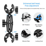 Dualheads Crab Clamp Handlebar Mount For Action Cameras-1915196505841602564