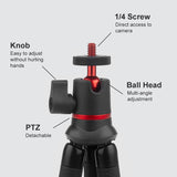 Flexible Mini Octopus Tripod With Remote For Slr Gopro Cellphone-1915198231025946626