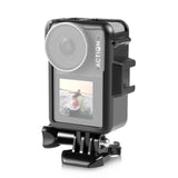Plastic Cage With Cold Shoes For Dji Action Camera-1915196745676099592