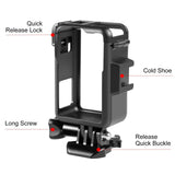 Plastic Cage With Cold Shoes For Dji Action Camera-1915196745676099586