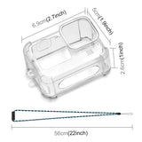 Tpu Case With Lens Cap And Neck Strap For Gopro Hero 9 / 10 / 11 / 12-1915196604000899074