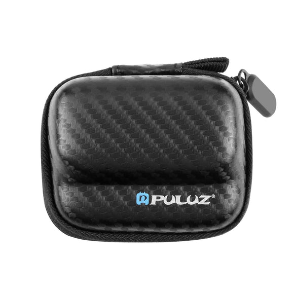 Portable Carbon Fiber Eva Storage Bag For Insta360 Go 3 / 3S Mini Body - Black-1915196754316365825
