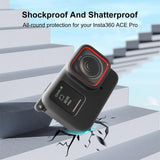 Silicone Protective Case With Lens Cap For Insta360 Ace Pro-1915196741850894342