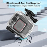 Insta360 Ace Pro Waterproof Housing With Base Adapter - 60M-1922443414381662215
